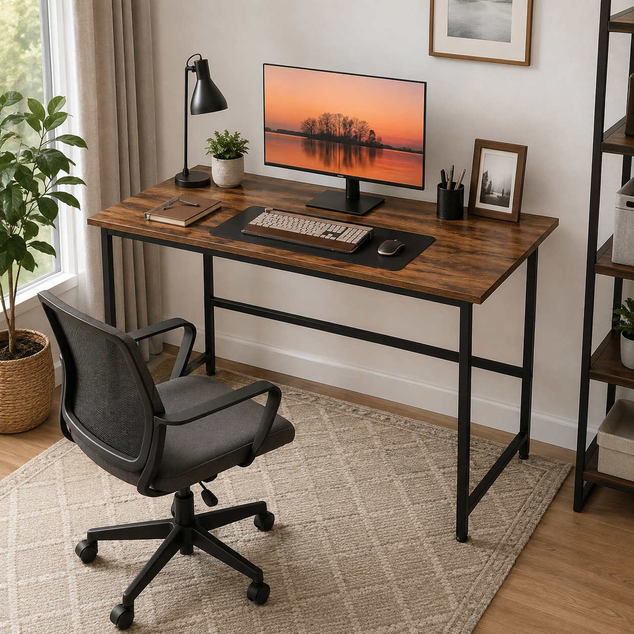 Home Sparkle Modern Computer Desk | Study & Work From Home Table