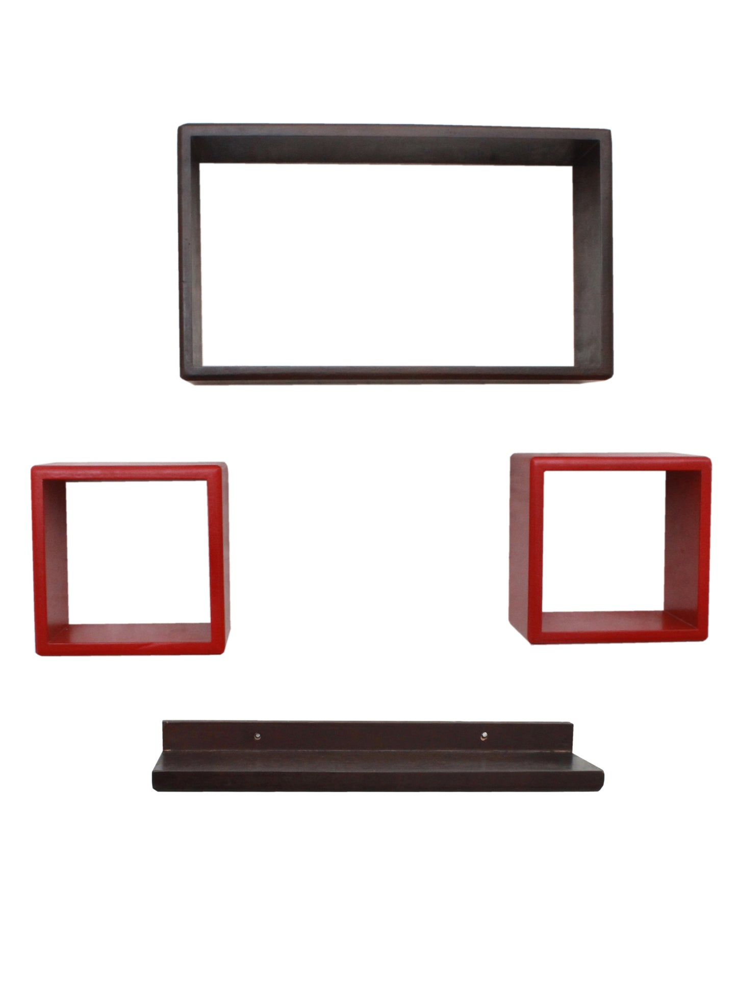 Brown and Red