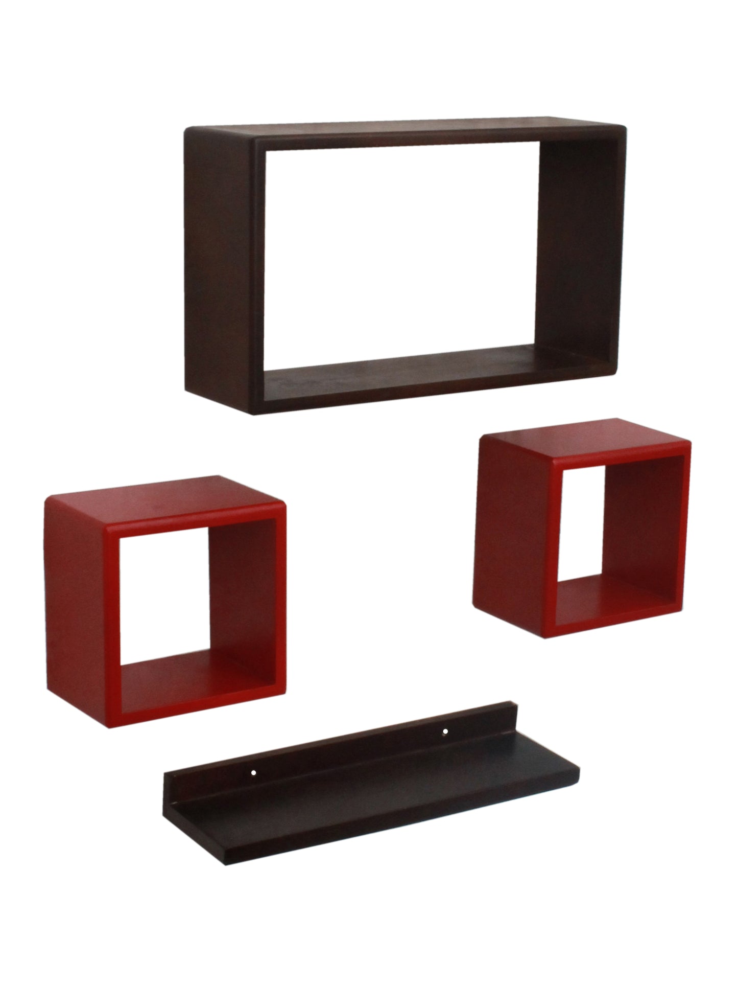 Brown and Red
