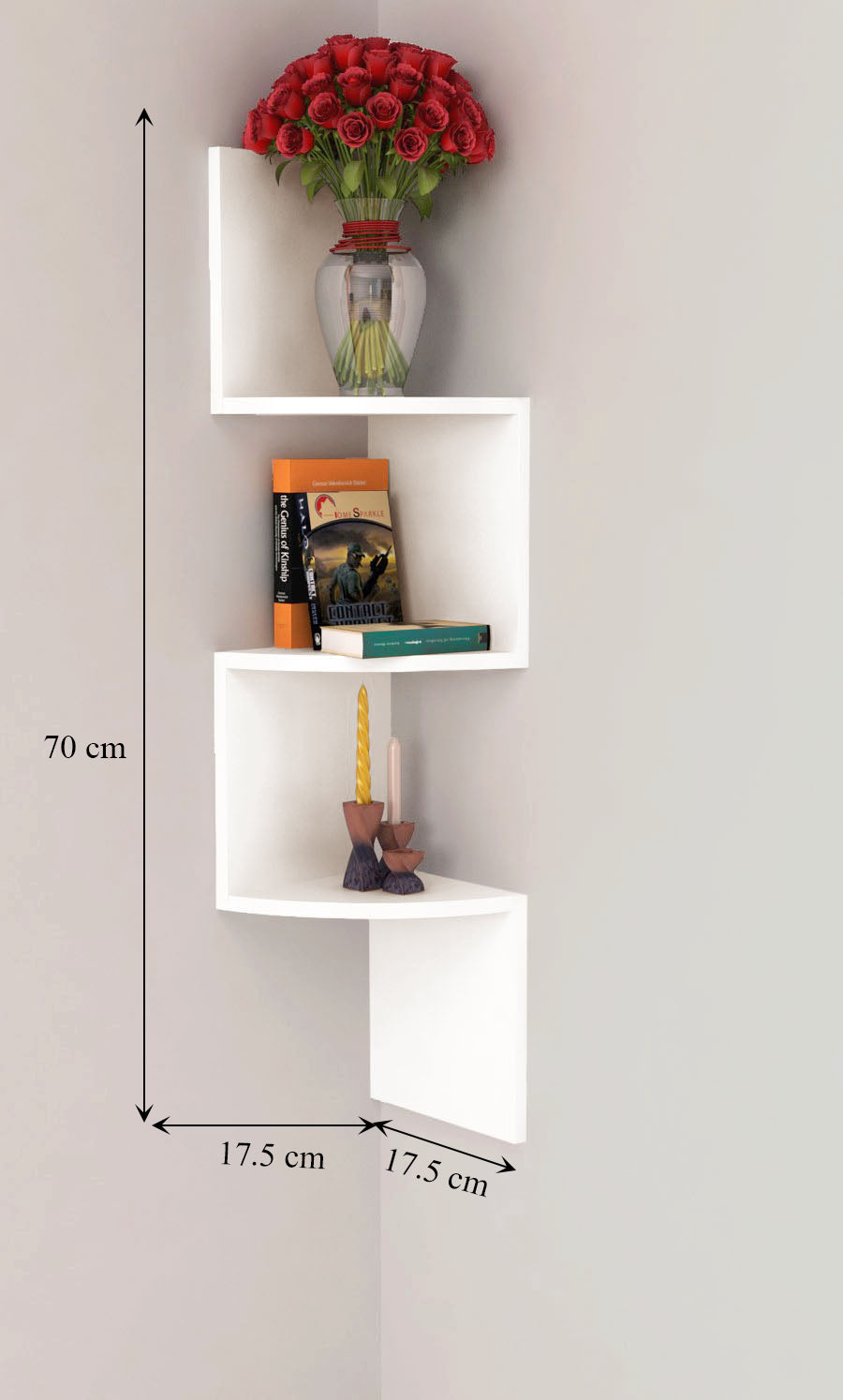 Wall Hanging Corner Rack