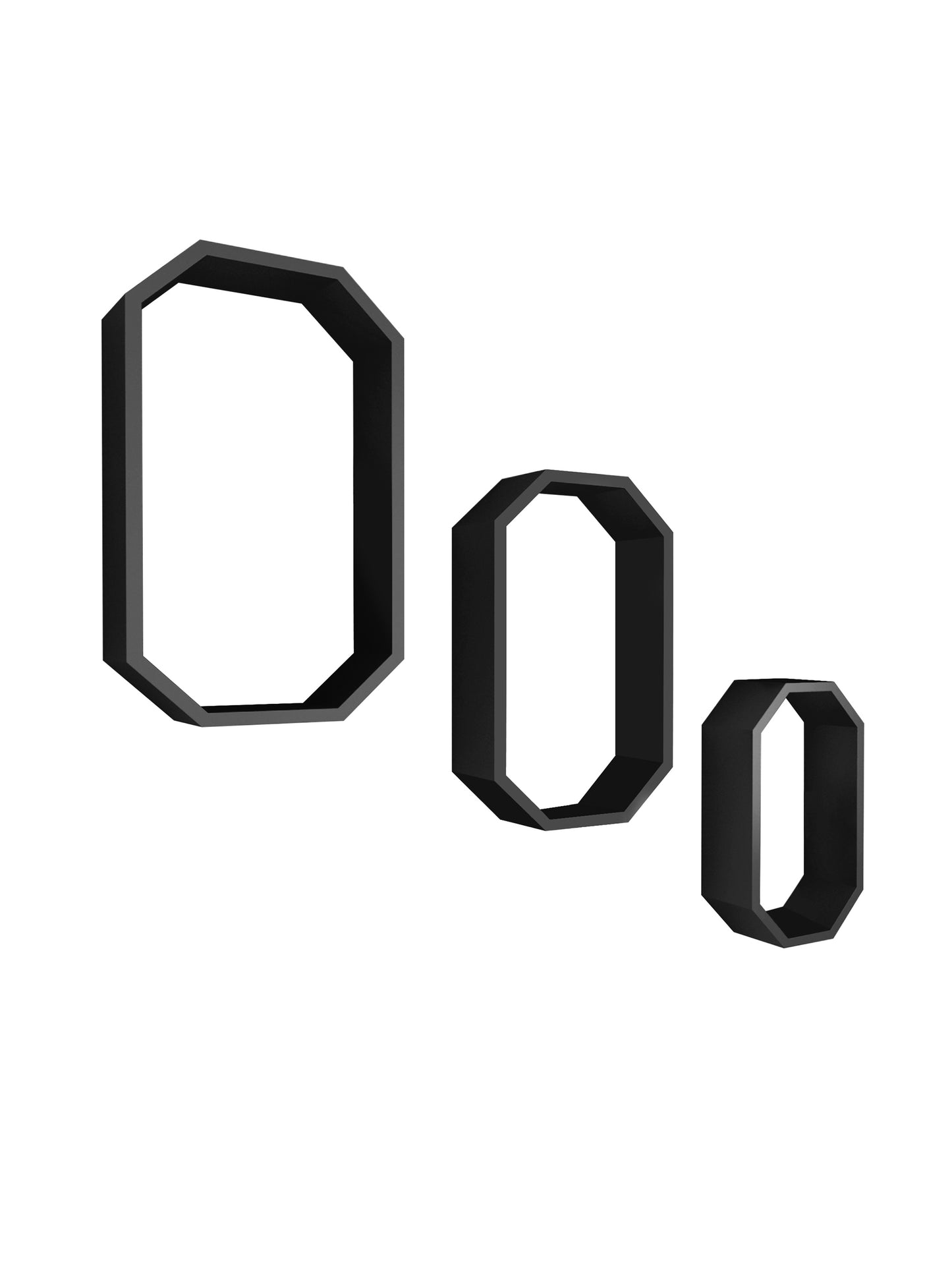 Octagon Wall Shelves