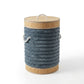Fabric Laundry Basket with Lid & Rope Handles | Clothes Storage Basket