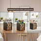 Wooden Cutlery Holder for Dining Table & Kitchen | Multi-Compartment Utensil Organizer for Spoons, Forks, Knives & Napkins