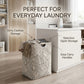 Premium Laundry Basket with Handles | Clothes Storage Basket for Bedroom & Home