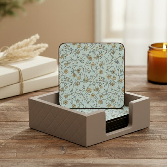 Set of 3 Printed Wooden Serving Trays – Elegant Glossy Design | Perfect for Tea, Coffee, Snacks & Home Décor