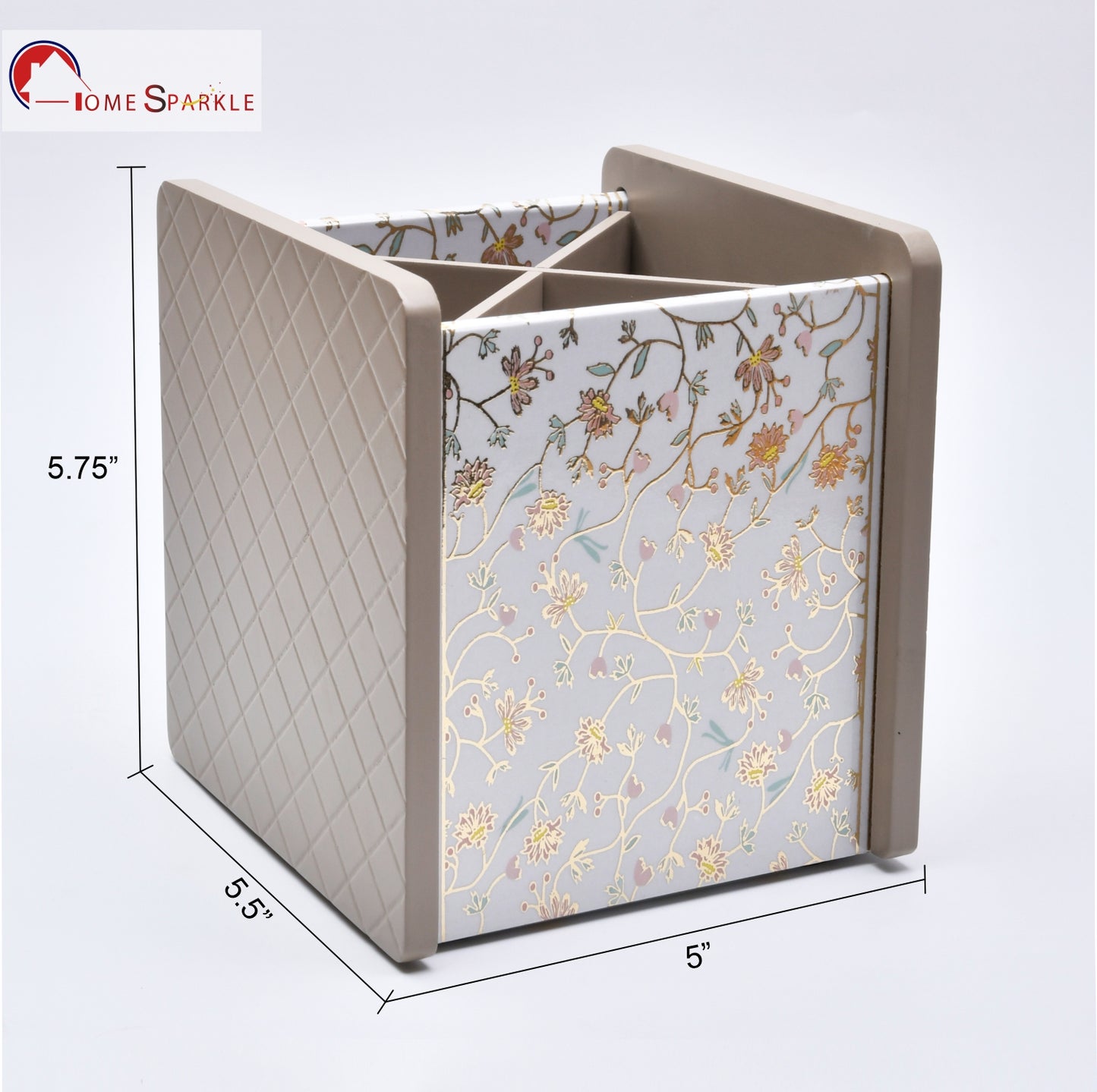 Wooden Cutlery Holder for Dining Table & Kitchen | Multi-Section Utensil Organizer for Spoons, Forks & Napkins – Stylish Table Accessory