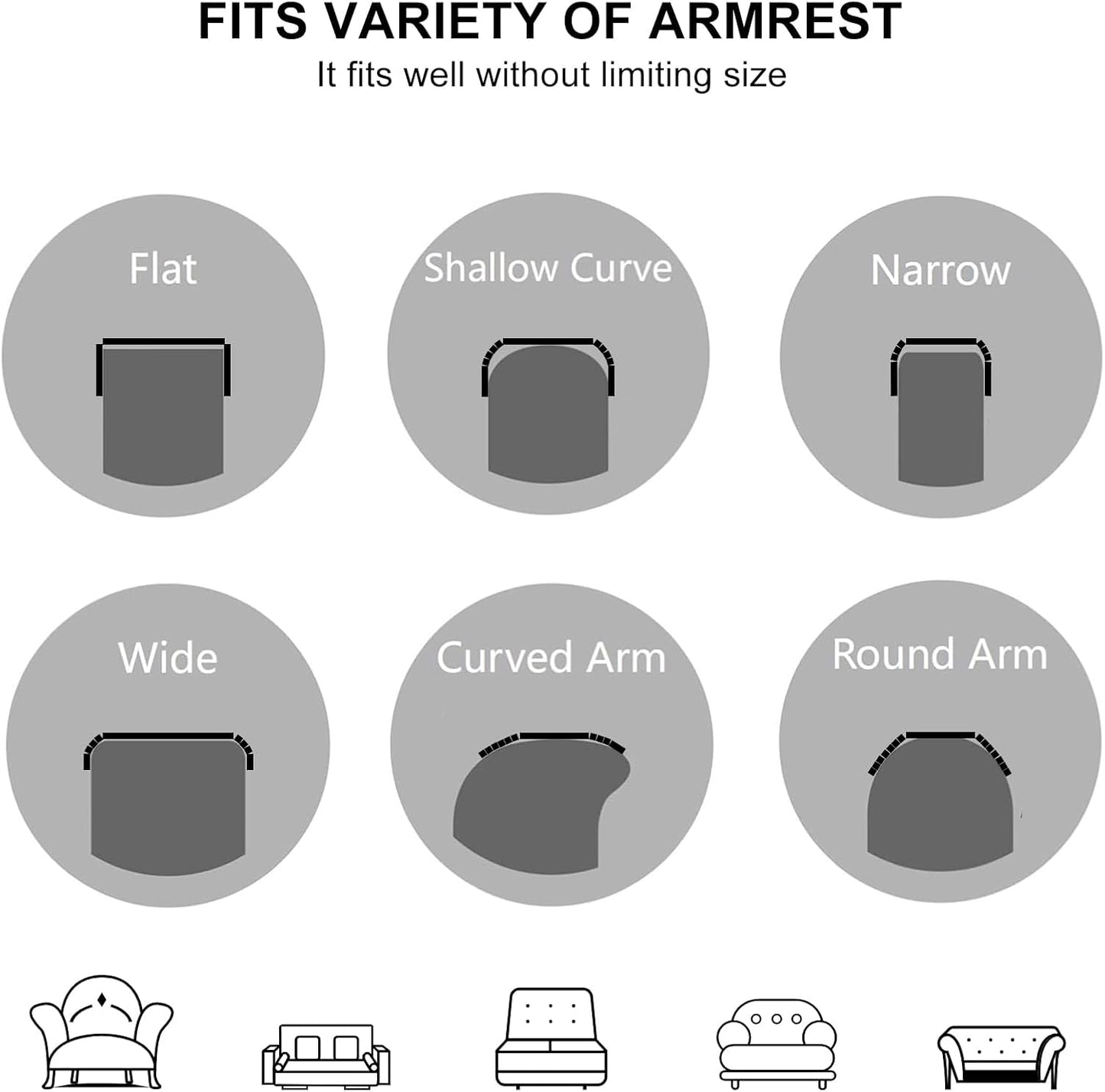 Home Sparkle Wooden Sofa Arm Tray – Adjustable, Foldable Couch Armrest Table & Cup Holder for Snack, Drinks, Phone, Remote