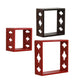 Home Sparkle Floating Wooden Wall Shelf | Cube Design Wall Mounted Shelves for Living Room