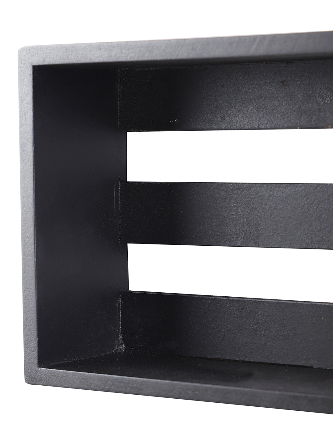 Home Sparkle New Design wall mount floating wall shelves For Home, bed room, living room, office, restaurant |Wall shelf Rack for Home |Set of 3,(Black) | Engineered wood Carved Shelf for Lobby & Bedrooms