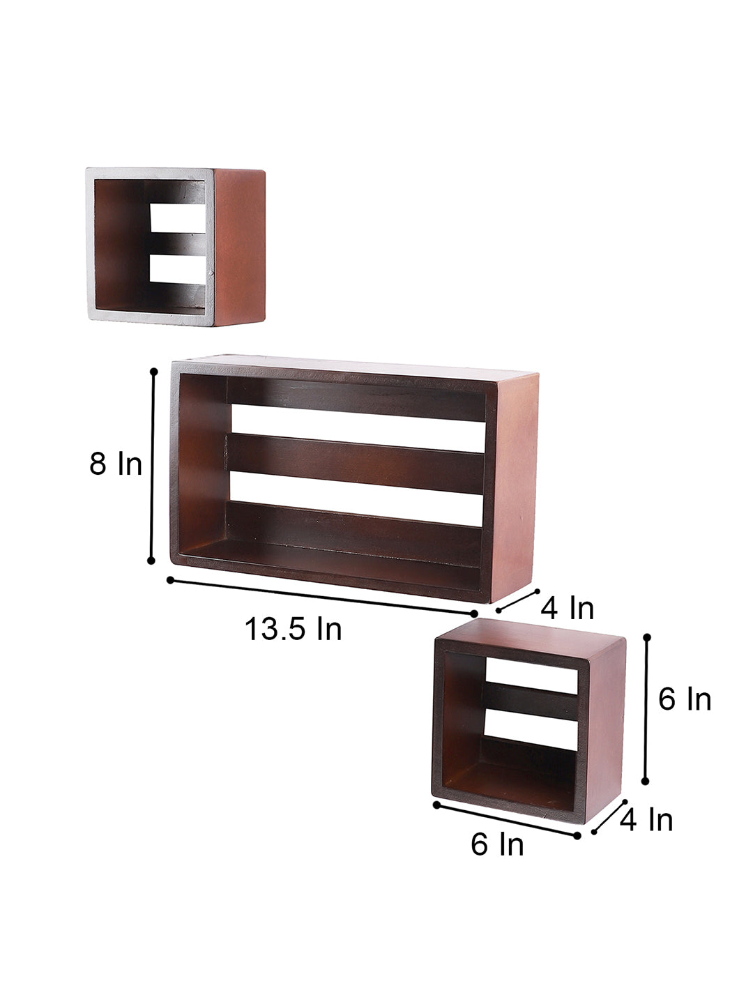 Home Sparkle New Design wall mount floating wall shelves For Home, bed room, living room, office, restaurant |Wall shelf Rack for Home |Set of 3,(Black) | Engineered wood Carved Shelf for Lobby & Bedrooms