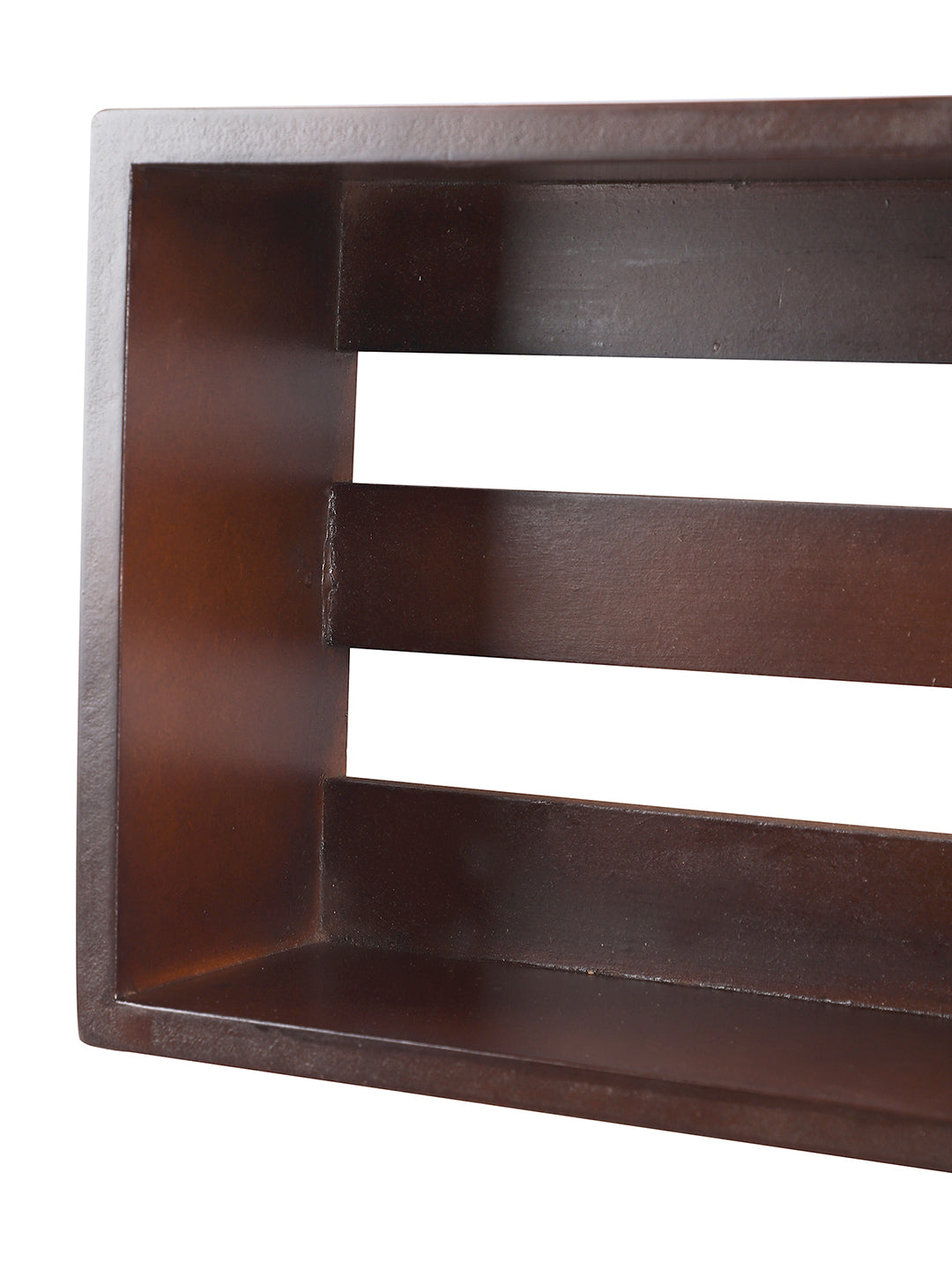 Home Sparkle New Design wall mount floating wall shelves For Home, bed room, living room, office, restaurant |Wall shelf Rack for Home |Set of 3,(Black) | Engineered wood Carved Shelf for Lobby & Bedrooms