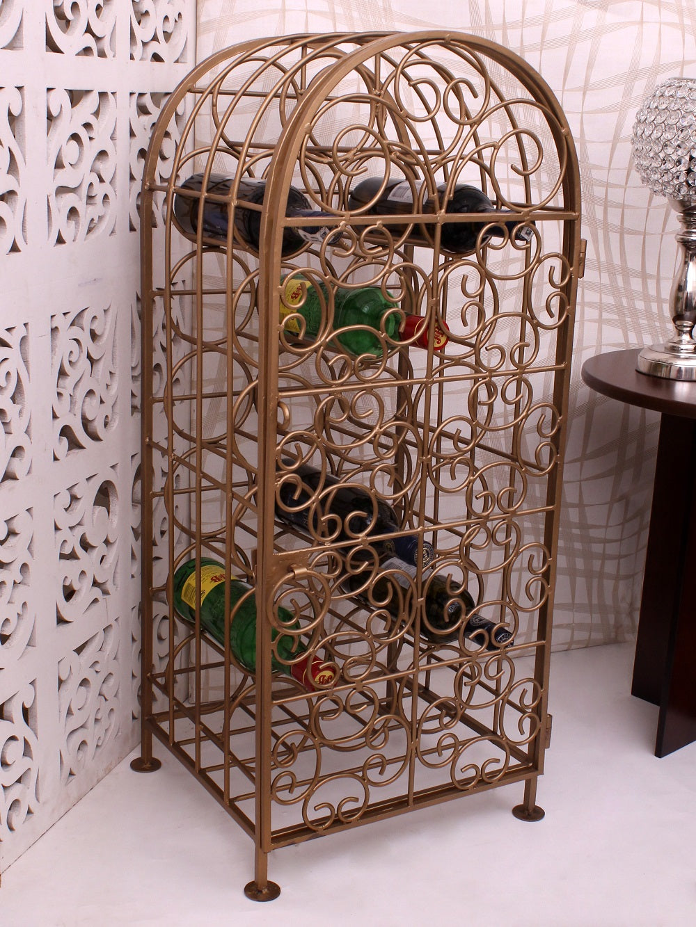 20 Bottles Wine Rack