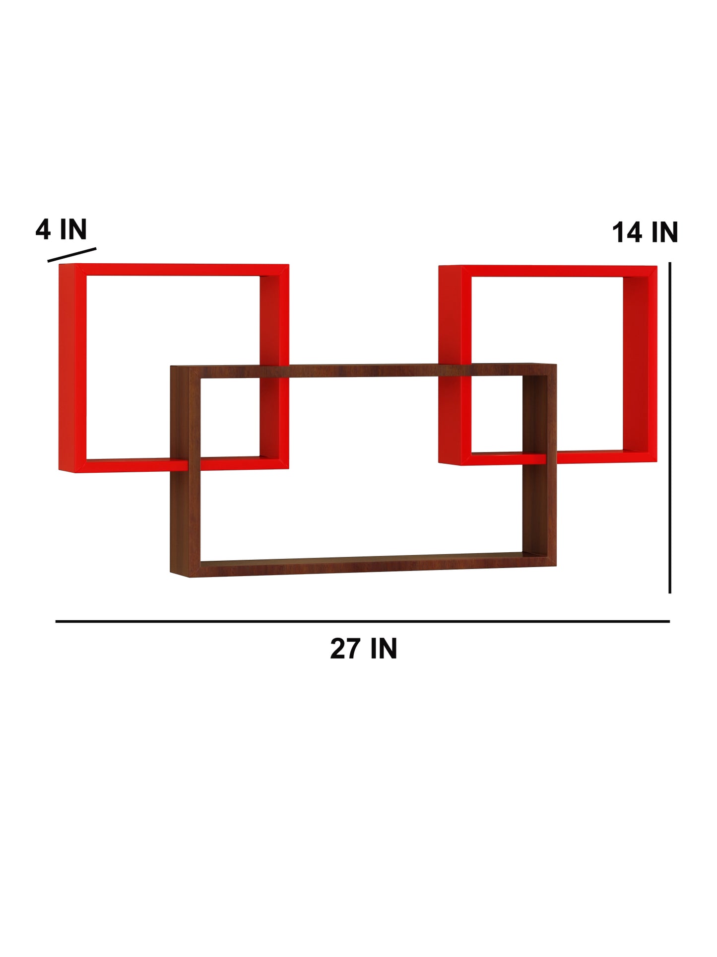 Brown & Red