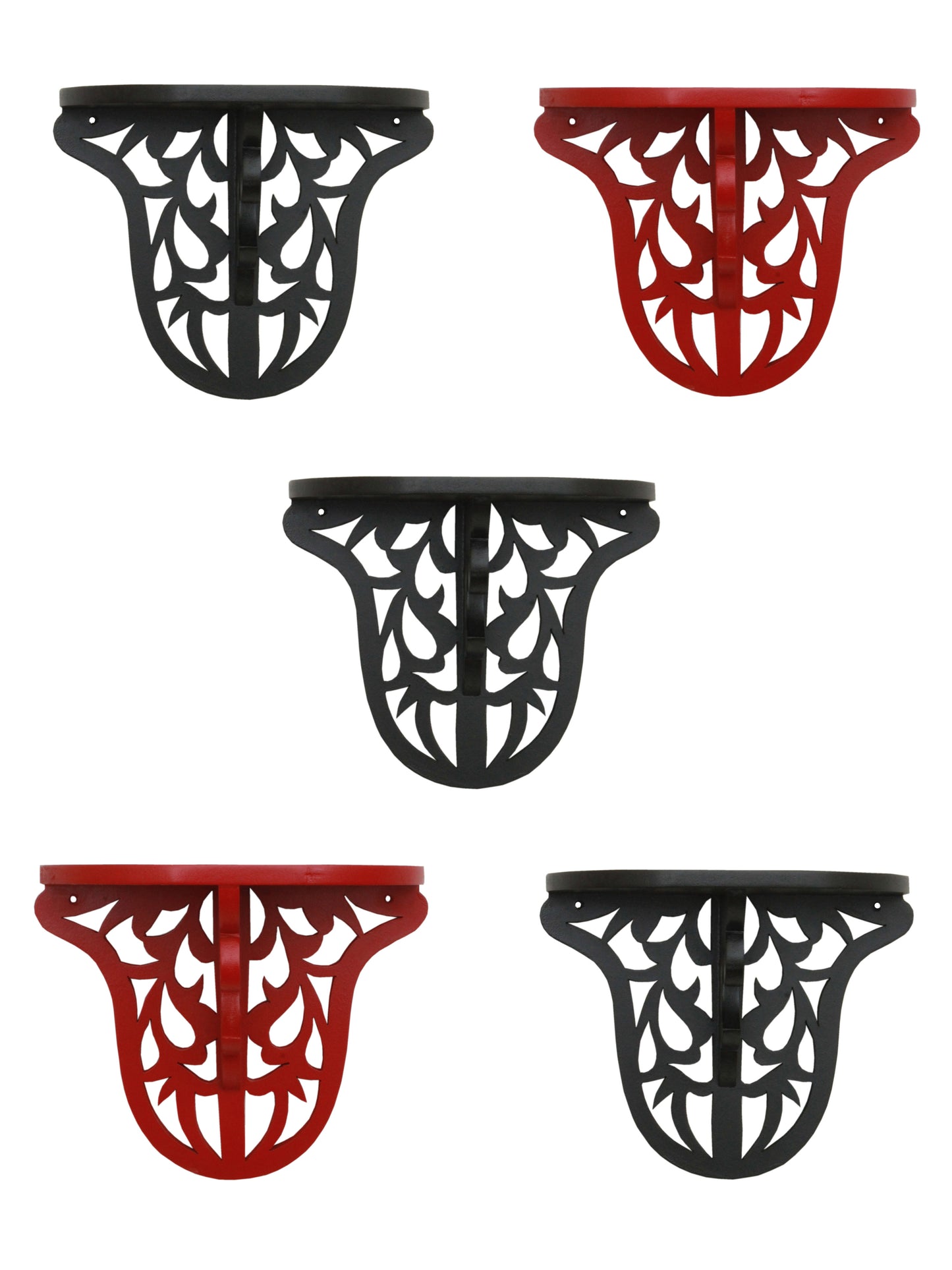 Black and Red