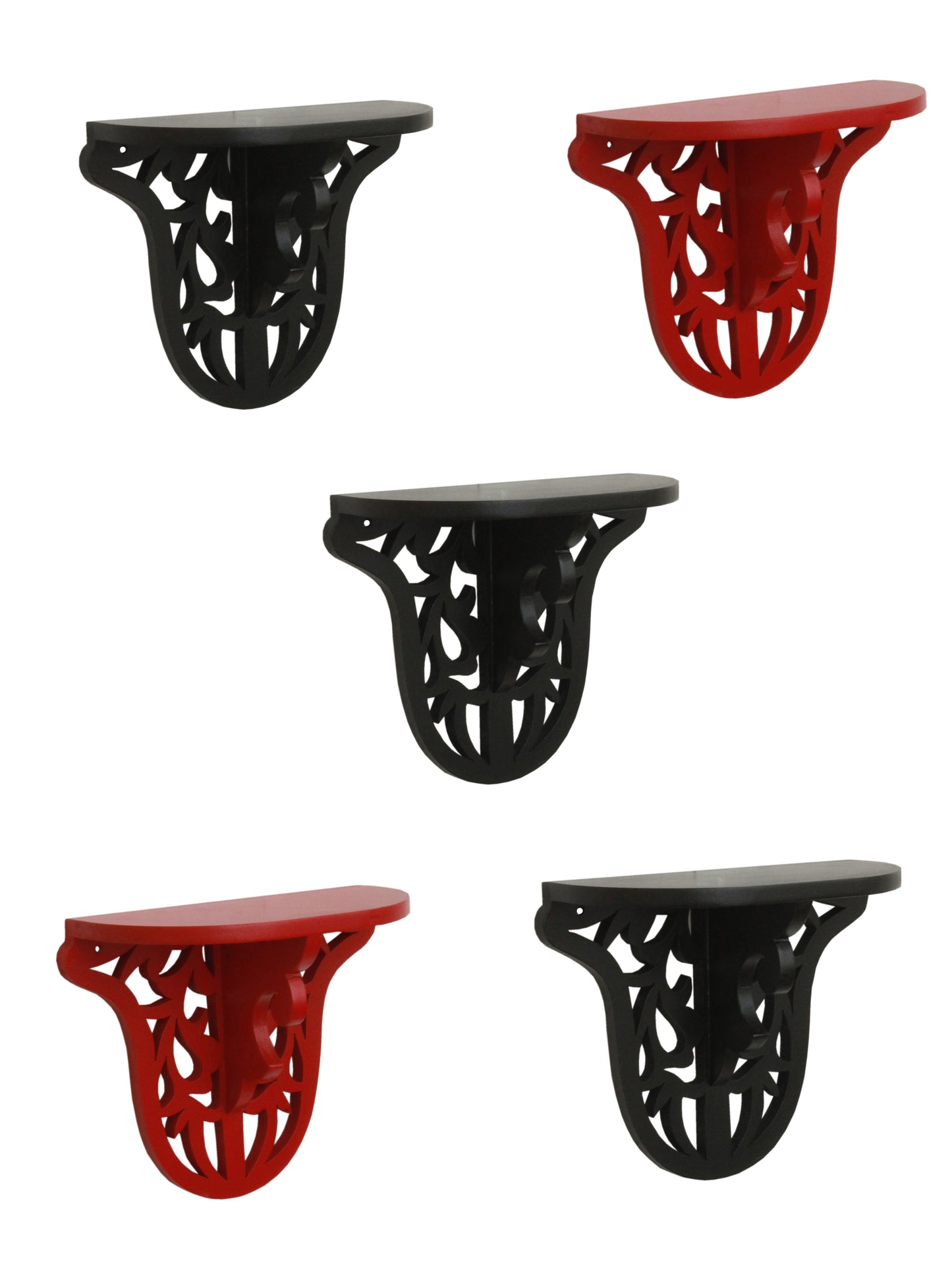Black and Red