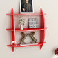 Home Sparkle Engineered Wood Wall Shelves | Wall Mounted 3 Tier Rack Wooden Shelf for Living Room, Office and Bedroom