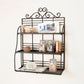 Home Sparkle Kitchen Rack Mild Steel (Black)