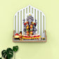 Om Wall Handing Mandir |Wooden Wall Mounted Hanging Puja Temple | Wood God Stand for Pooja Room | Mandir Devghar Stand Temple |  for Home Shop Office, Puja Mandir Pooja Stand for Home Wall