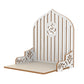 Om Wall Handing Mandir |Wooden Wall Mounted Hanging Puja Temple | Wood God Stand for Pooja Room | Mandir Devghar Stand Temple |  for Home Shop Office, Puja Mandir Pooja Stand for Home Wall