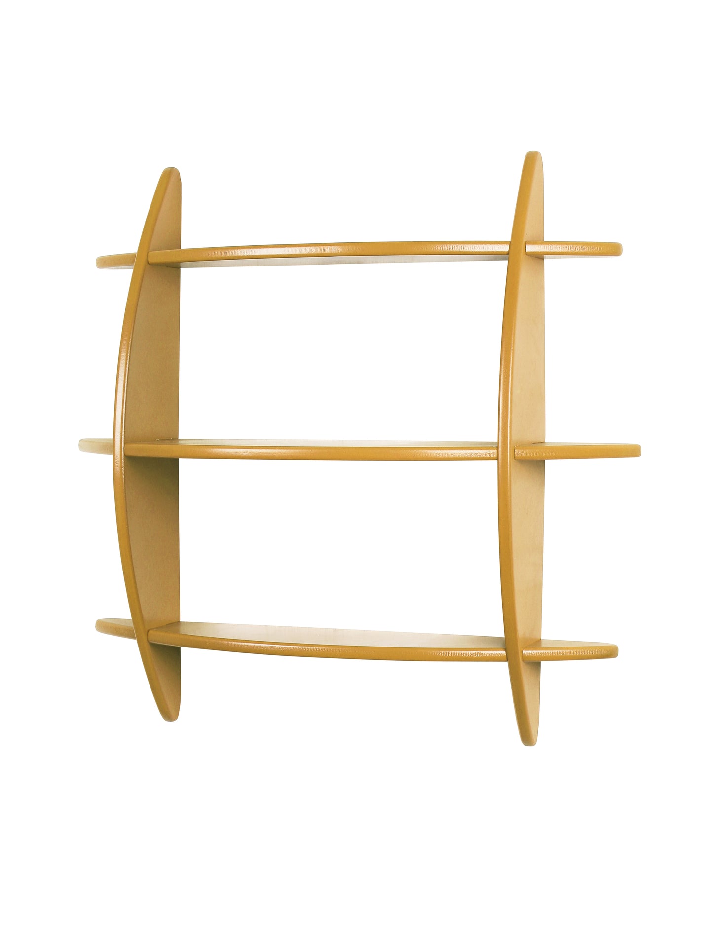 Home Sparkle Engineered Wood Wall Shelves | Wall Mounted 3 Tier Rack Wooden Shelf for Living Room, Office and Bedroom