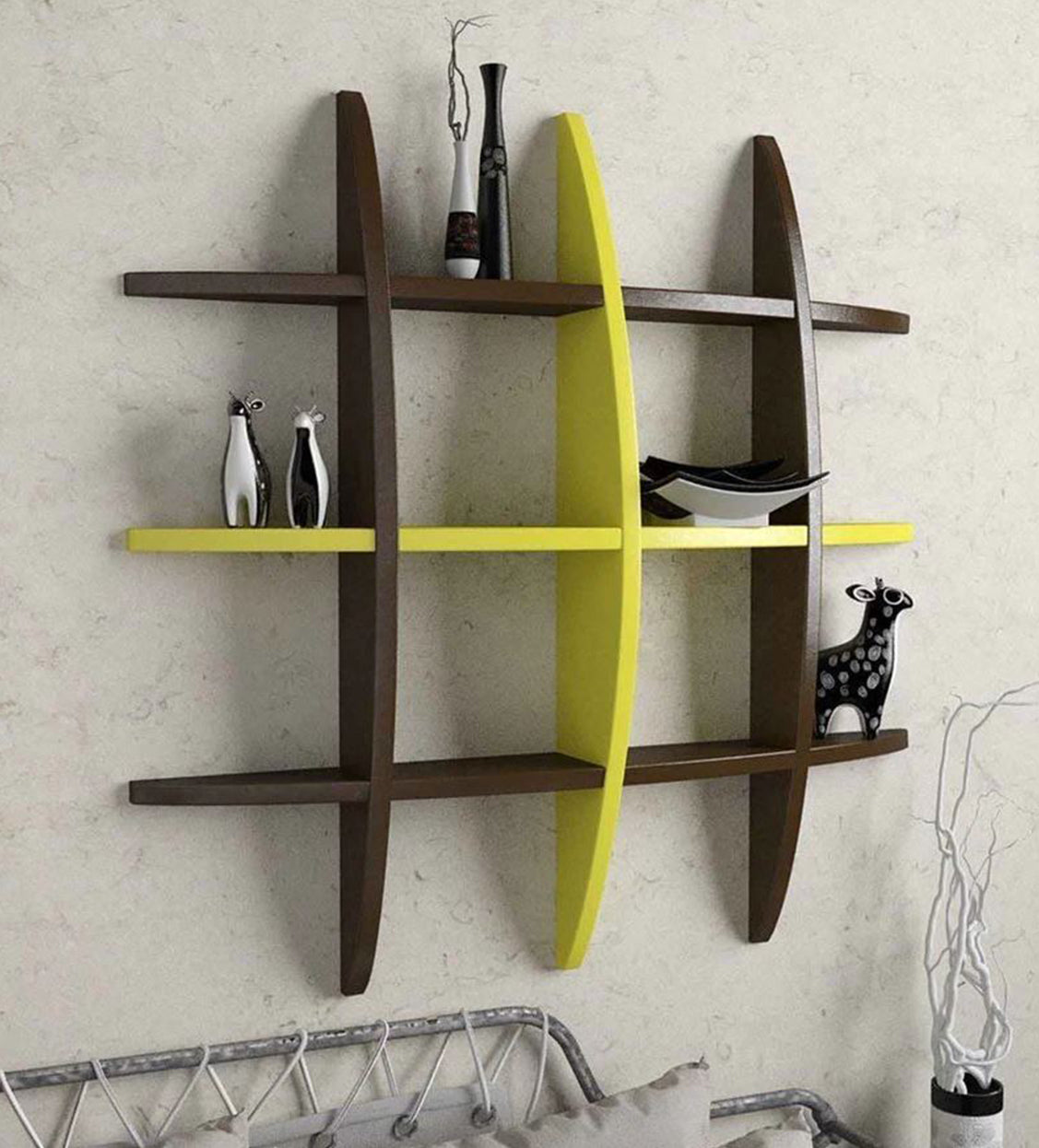 Brown & Yellow