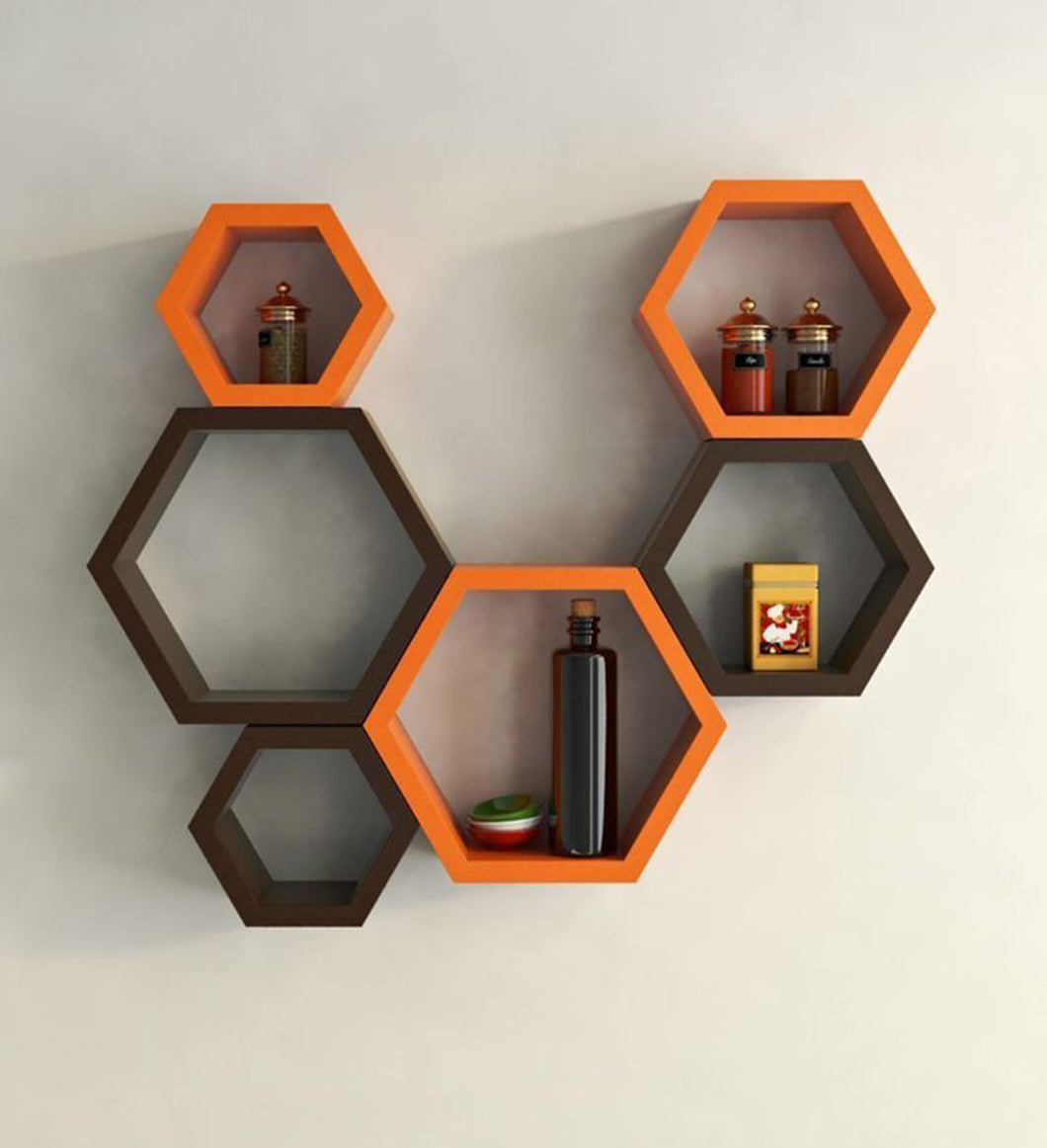 Brown & Orange